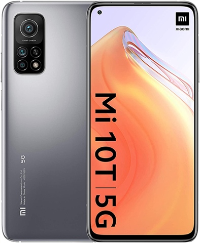 スマートフォン本体 Xiaomi Mi 10T 5G 6/128GB  Lunar Silver Xiaomi Mi 10T 5G (6GB+128GB) Lunar Silver, VoLTE A - CeX (IN